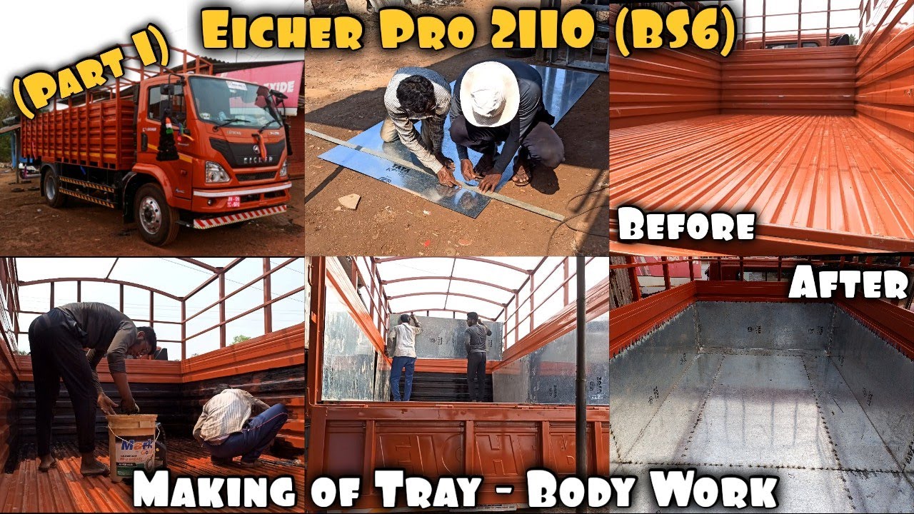 Making of Tray (Part 1) | Eicher Pro 2110 (BS6)