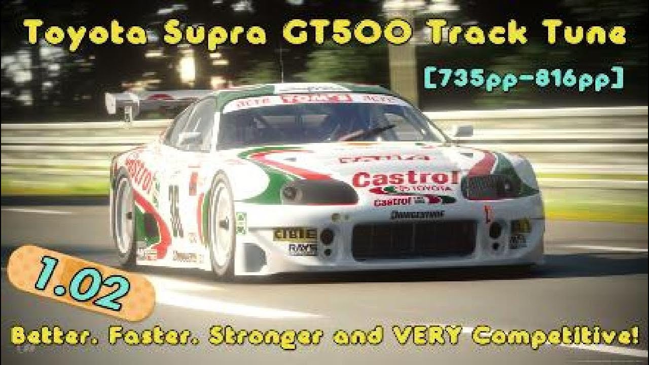 Toyota Supra GT500 Track Tune (V1.02 Allround Tune)