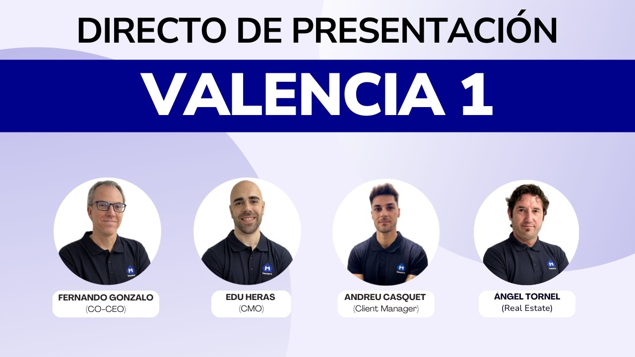 Directo de presentación de Valencia 1