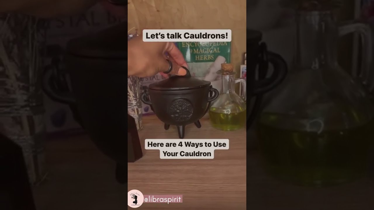 More Ways To Use Your Cauldron! Spell Tip | Earth Magick