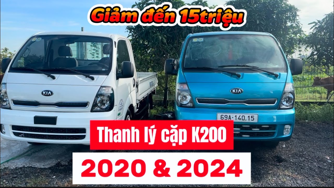Thanh lý cặp K200 2020&2024. Giảm giá đến 15triệu. Lh: 0909.176.781 ( em Kiên ) #kientailuot 