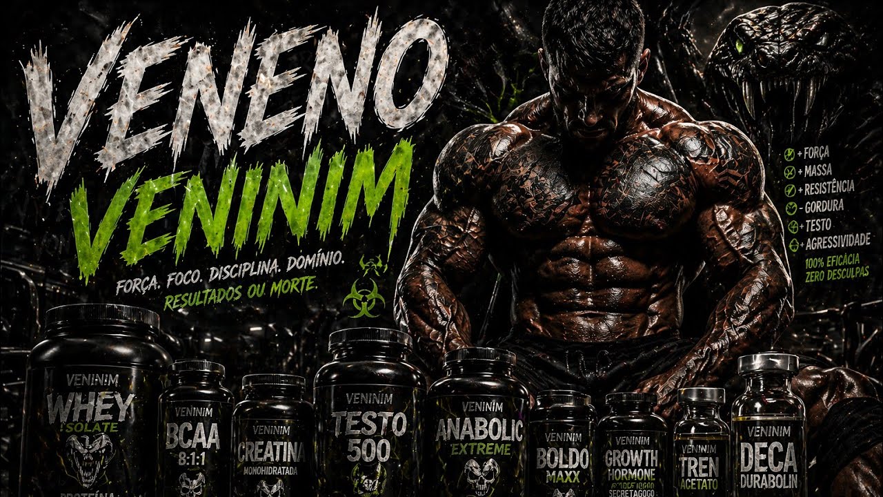 Veneno Venenim 💉- Venom maromba prod.Big jota(Rap maromba 2025)