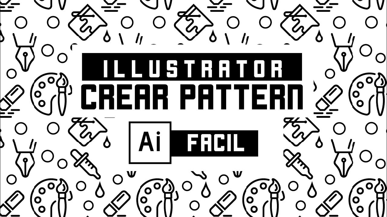 Illustrator - Crear un Pattern (Fácil)