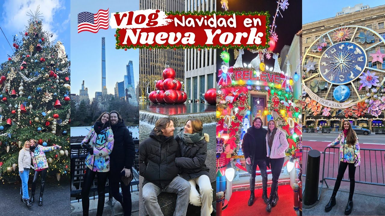 🇺🇸 3 DÍAS EN NUEVA YORK EN NAVIDAD 🎄 Decoraciones Navideñas ✨ las Rockettes 👯 Dyker Heights💡