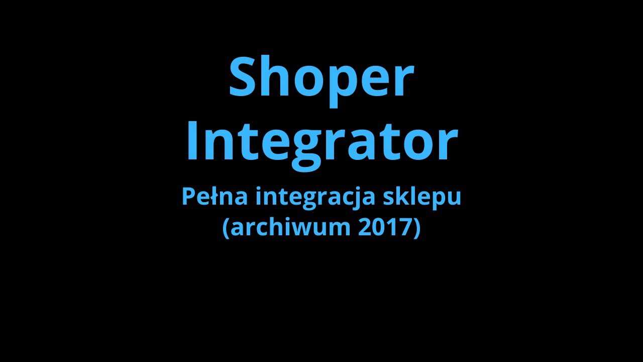 Shoper Integrator by CTI - pełna integracja sklepu internetowego Shoper z Comarch ERP Optima