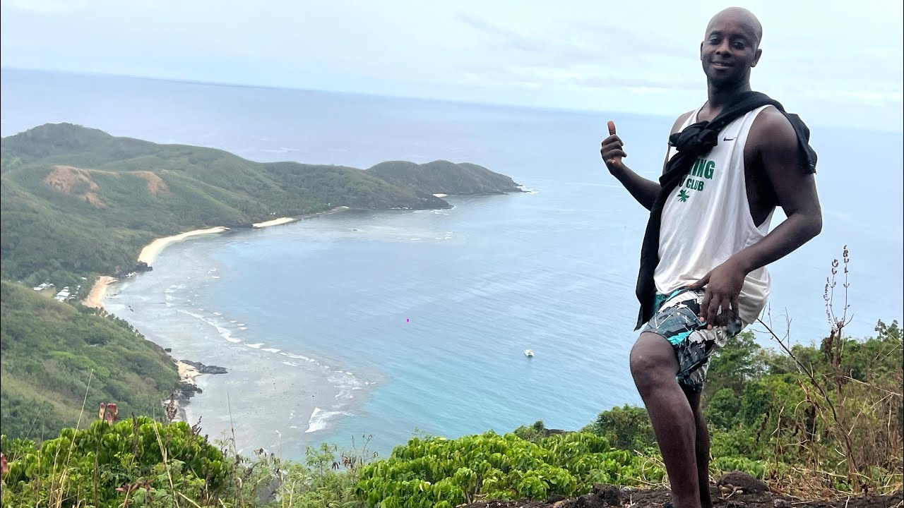 Solo Travel Hiking and Beach Adventure in Yasawa Octopus Resort Fiji