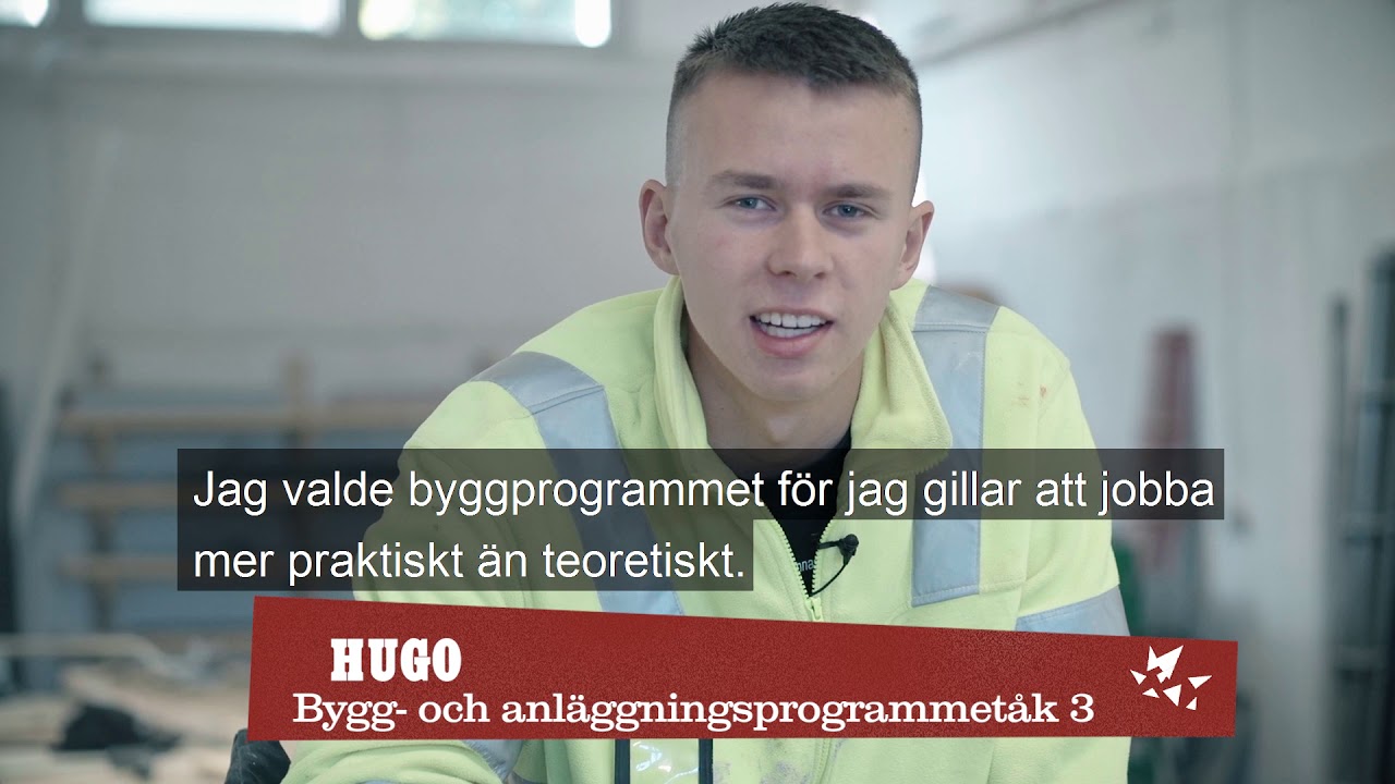 Bygg – och anläggningsprogrammet Möckelngymnasiet