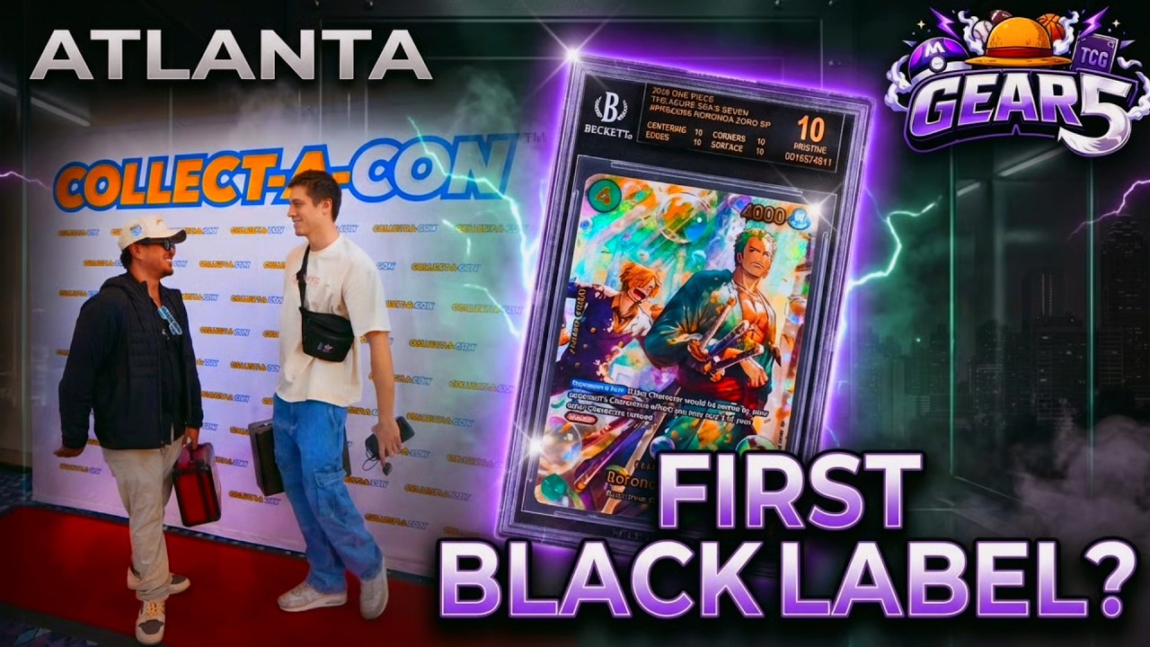 We Brought a Black Label to Collect-A-Con Atlanta… Would It Sell?