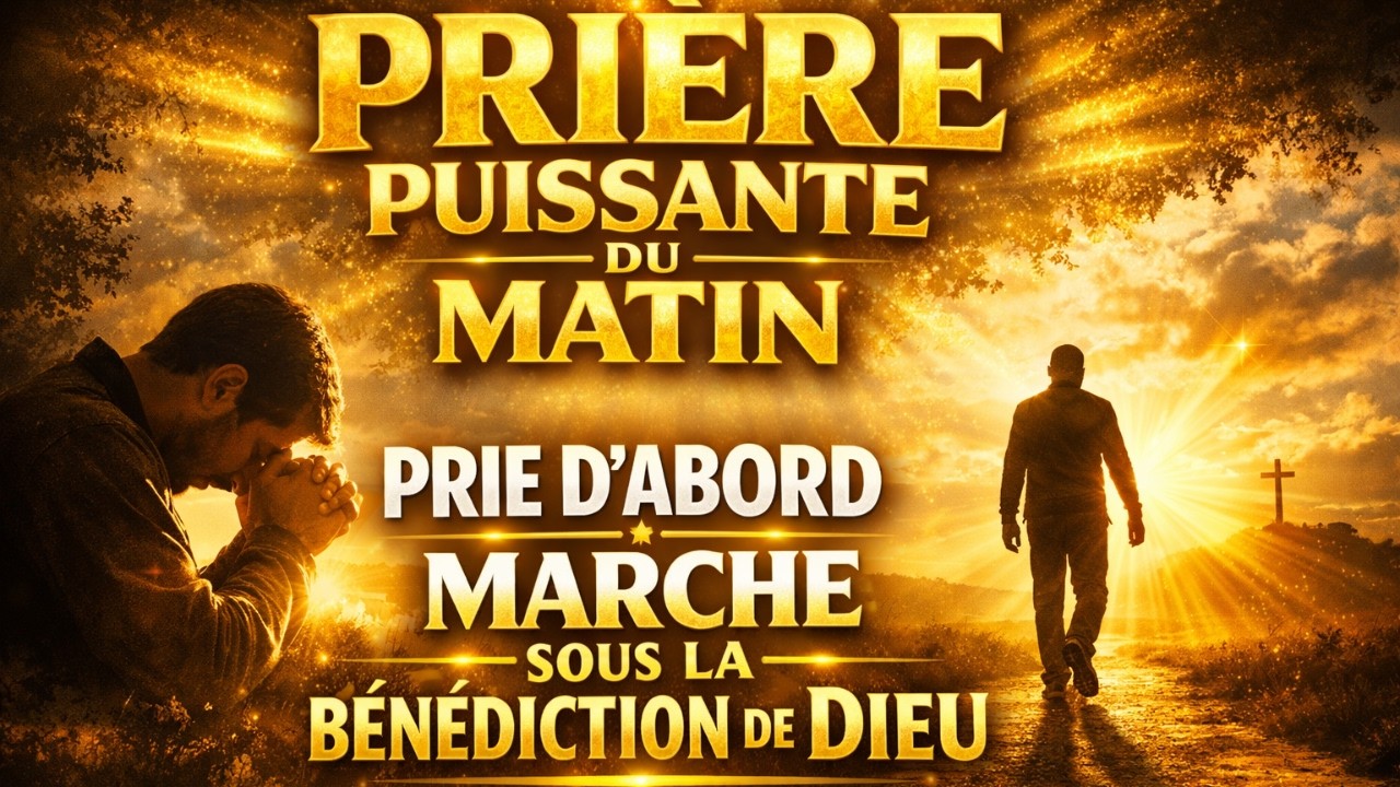 Prière Puissante du matin de Évangile; Psaume soixante-sept Prie ;marche sous la bénédiction de Dieu