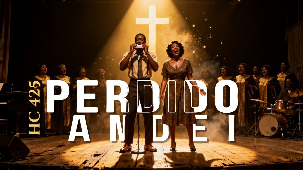 PERDIDO ANDEI - Harpa Cristã 425 (Blues Gospel)