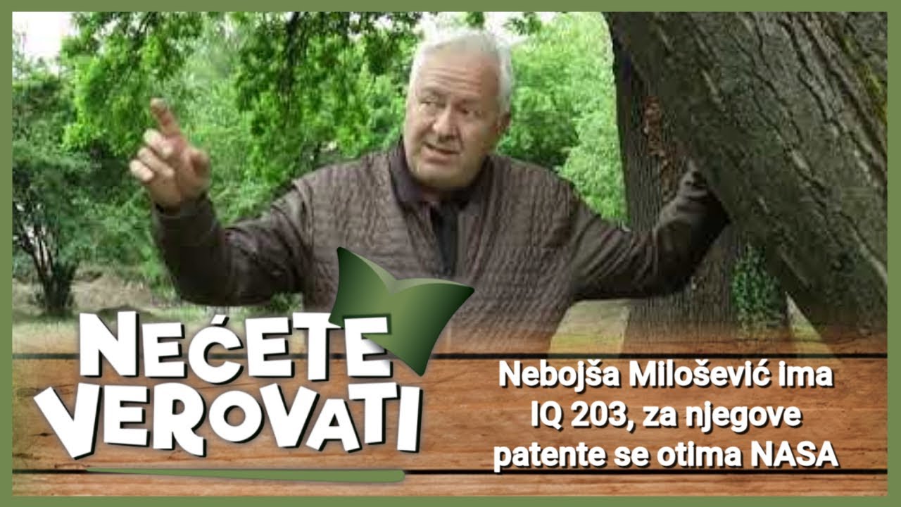 NEĆETE VEROVATI - Nebojša Milošević ima IQ 203, za njegove patente se otima NASA