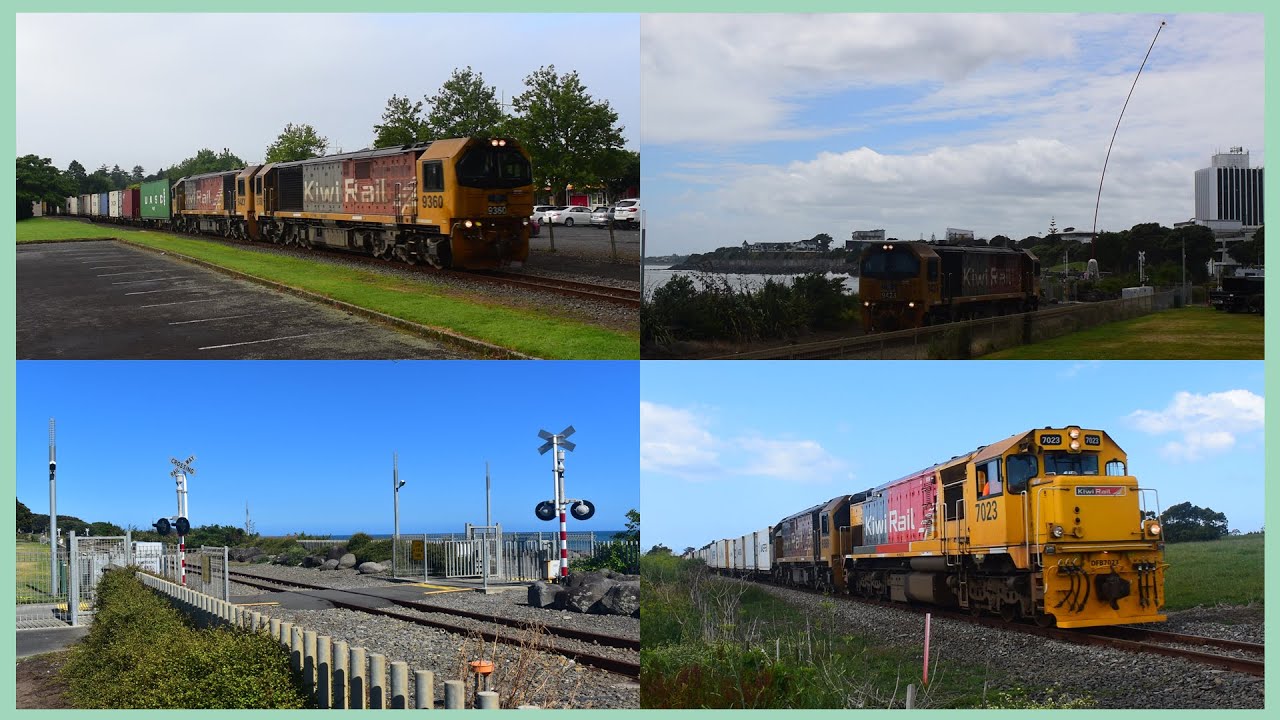 The Once-Daily Train to New Plymouth (ft. DFB 7023) ~ January 2025 (HD)