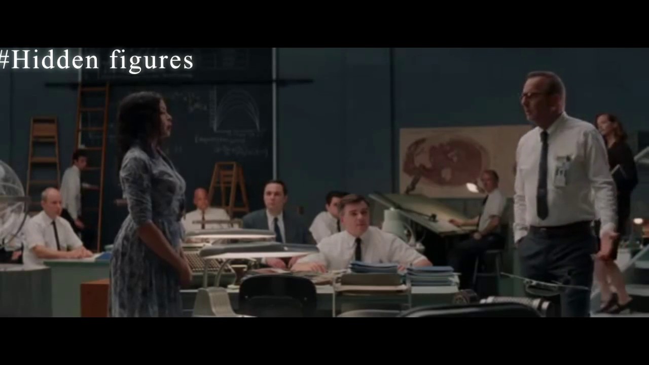 Hidden Figures-''There's no bathroom for me here...''