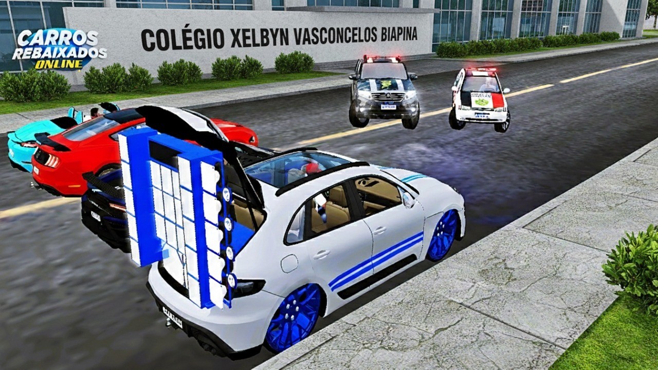 CARROS REBAIXADOS ONLINE | ALUNOS SAINDO DA ESCOLA COM CARROS ESPORTIVOS E CHEGARAM AS VT !