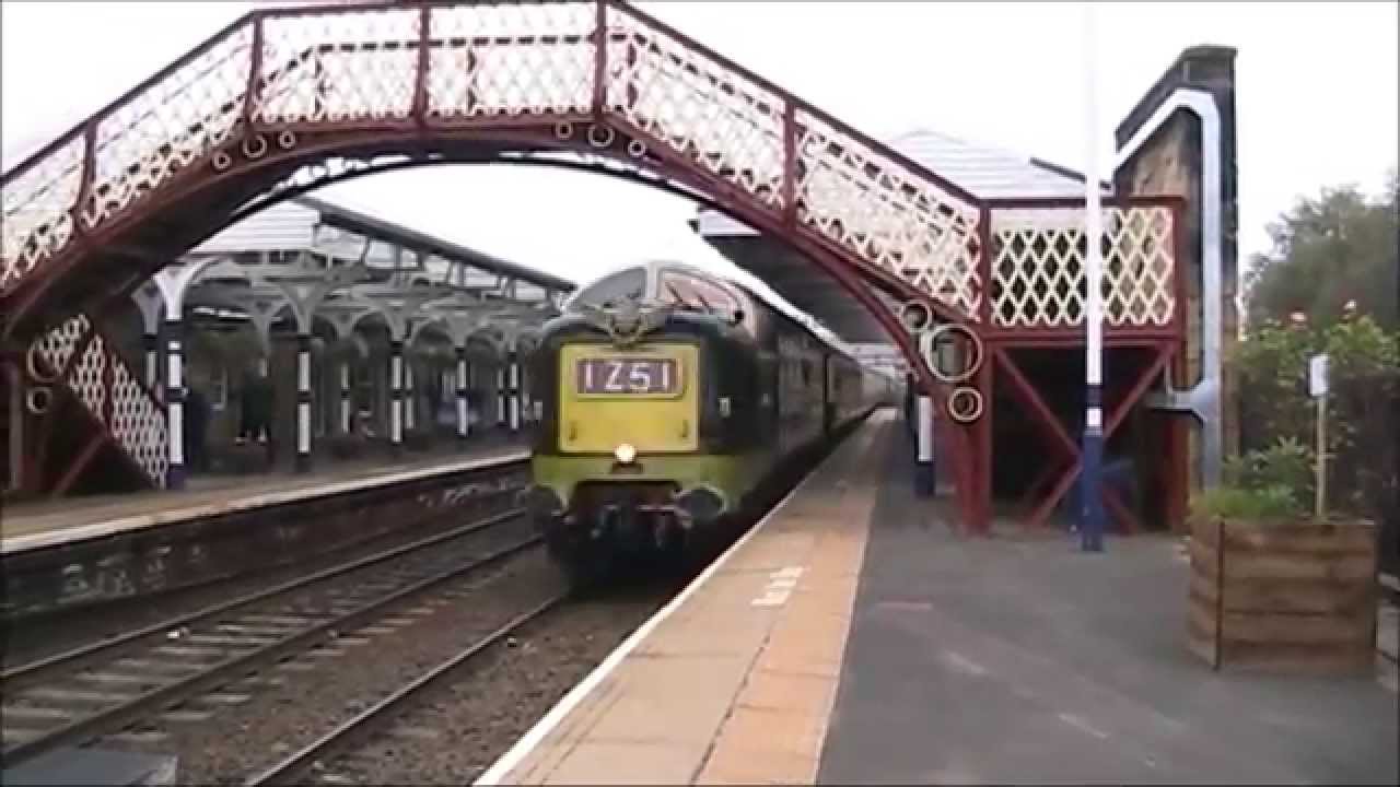 D9009 Alycidon on The Magnificent Settle & Carlisle and a 47 cruise through Hexham 03/10/15