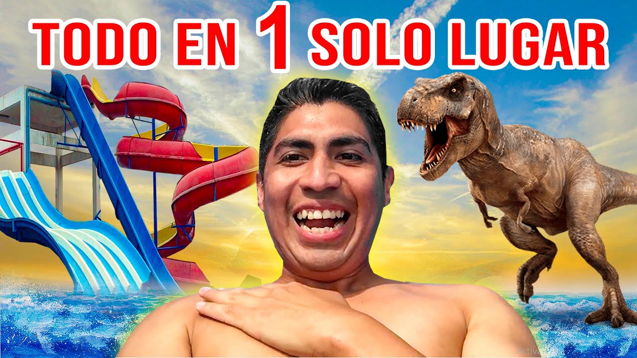 El parque Acuático Más SORPRENDENTE de TODO Lima 👉 PERULANDIA - HUACHIPA!!!!