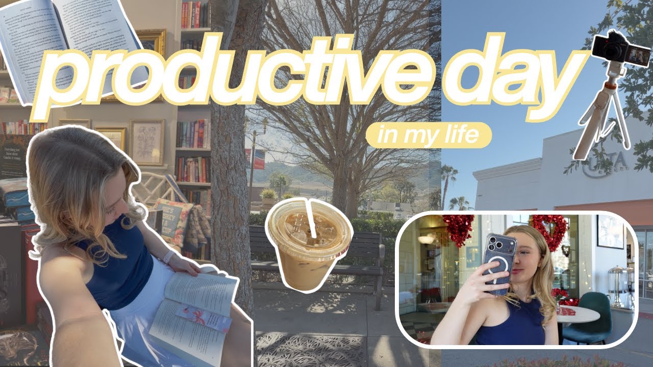 Saturday DIML 📖☕️🛍️ (running errands, reading, mini Ulta haul + more)