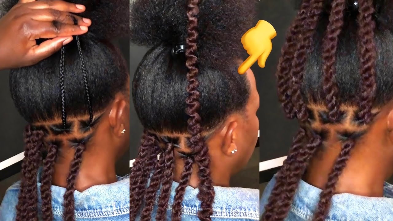Can’t Twist 🚫 Do This || Quick & Simple Hairstyle