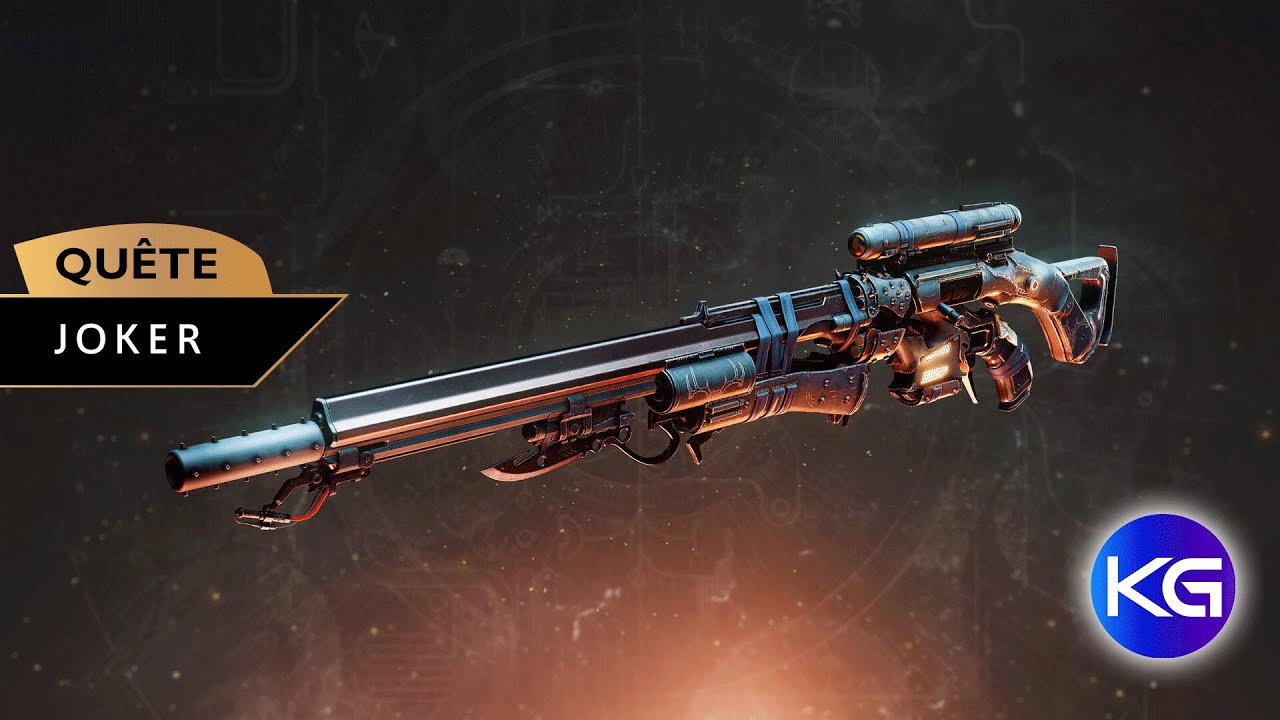 DESTINY 2 - LA FORME FINALE - JOKER DÉBLOQUER LE SNIPER CHASSE À L'AFFÛT