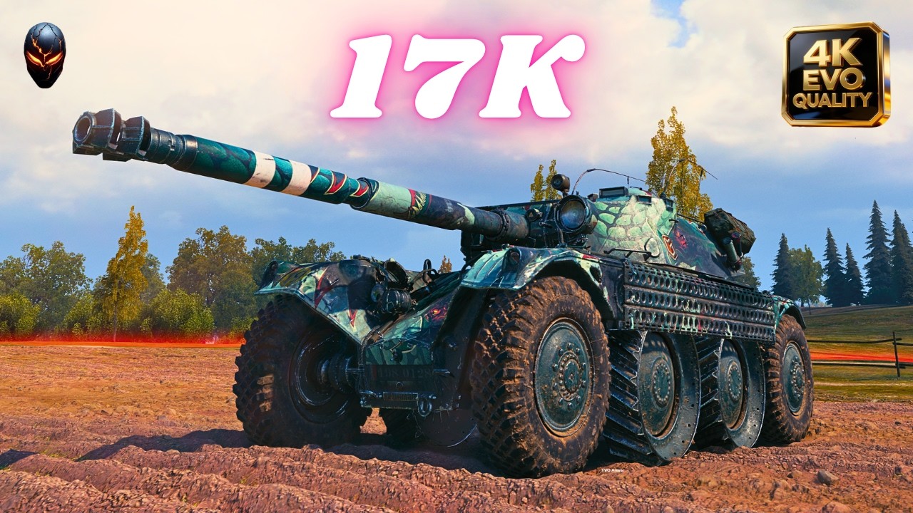 Panhard EBR 105  17K Spot + Damage World of Tanks #wot