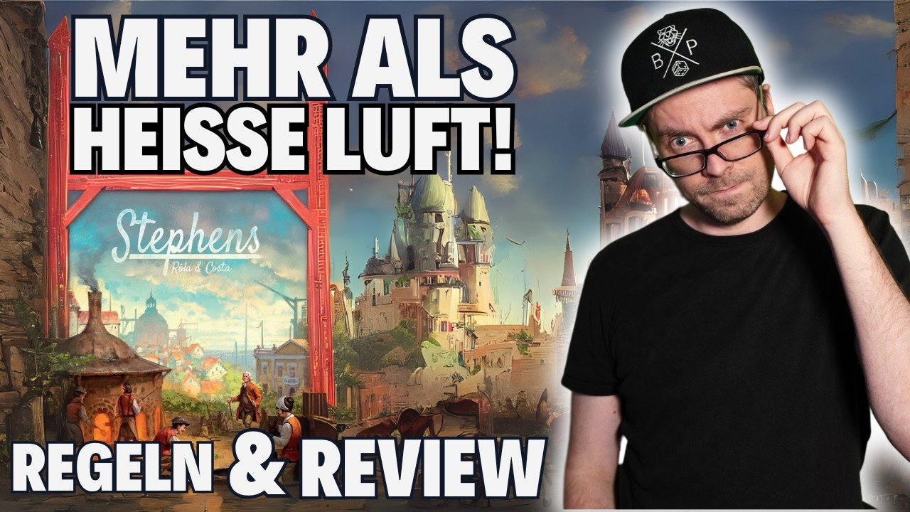 Stephens - Kennerspiel - Regeln einfach erklärt +Kurzfazit - Alles was du wissen musst!