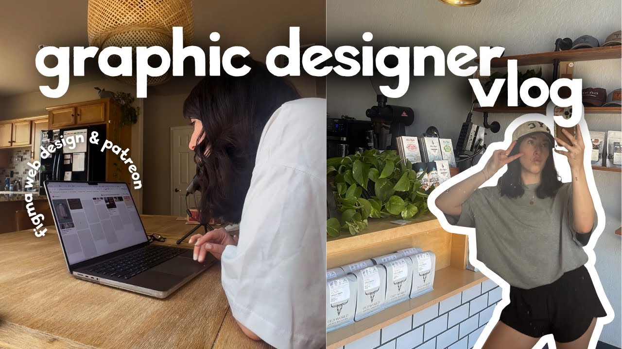 Day in the Life of a $100K Graphic Designer (Client Web Design)