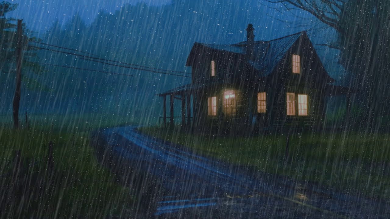 Fall Asleep Fast 💤 Relax Instantly 🌙 Rain Sounds for 99% Deep Sleep Success Tonight 😴