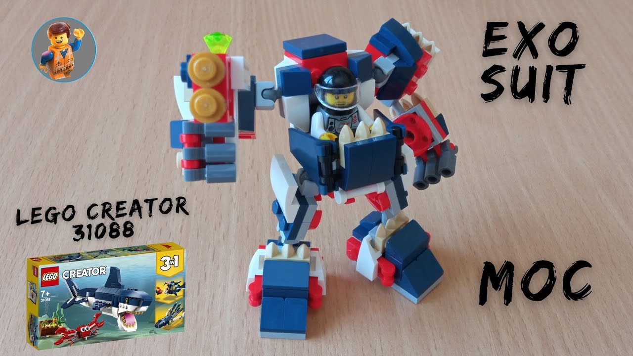 LEGO Creator 31088 ~ Alternative Build ~ Mini Exo-Suit / Part 7