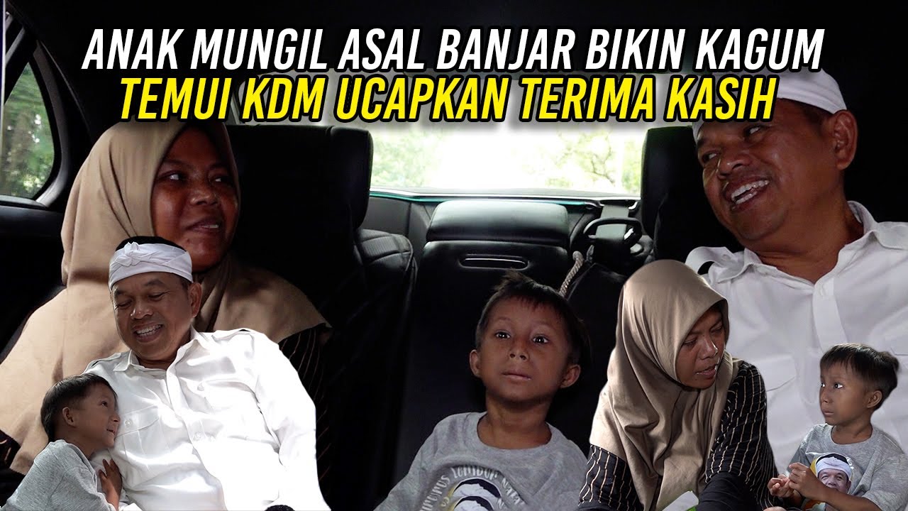 BIKIN KAGUM | AL ANAK MUNGIL ASAL BANJAR TEMUI KDM UCAPKAN TERIMA KASIH