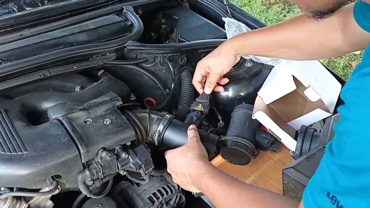 Tes airmass BMW e46