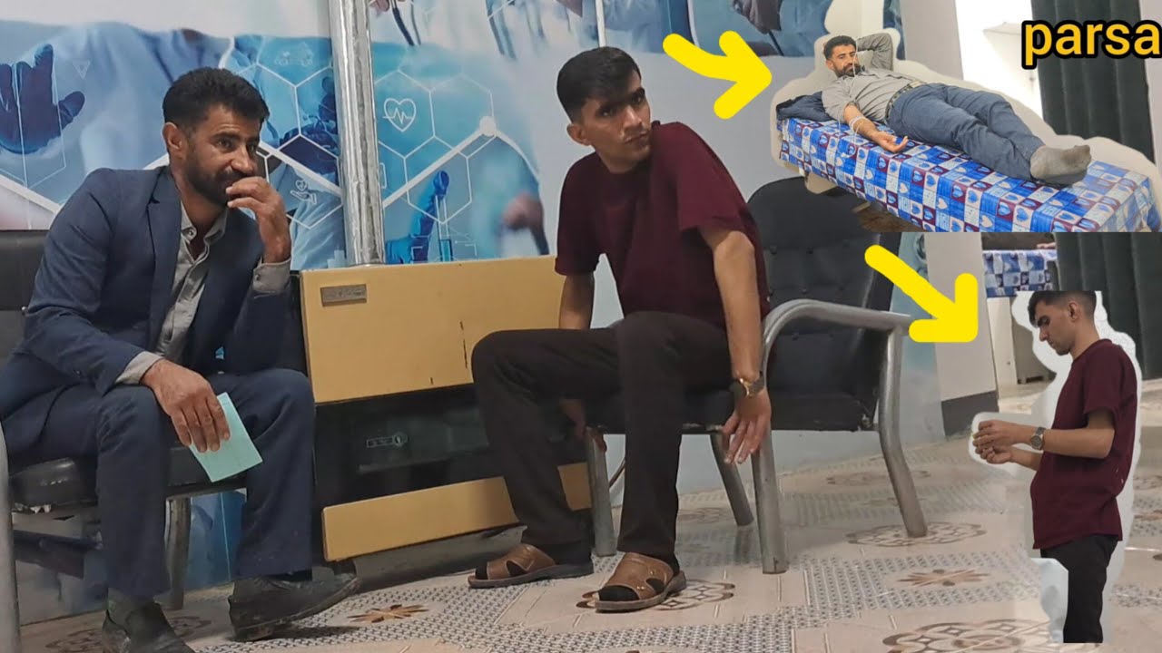 Great concern in the family of Rezvan Khati and Parsa – when Rezvan became ill