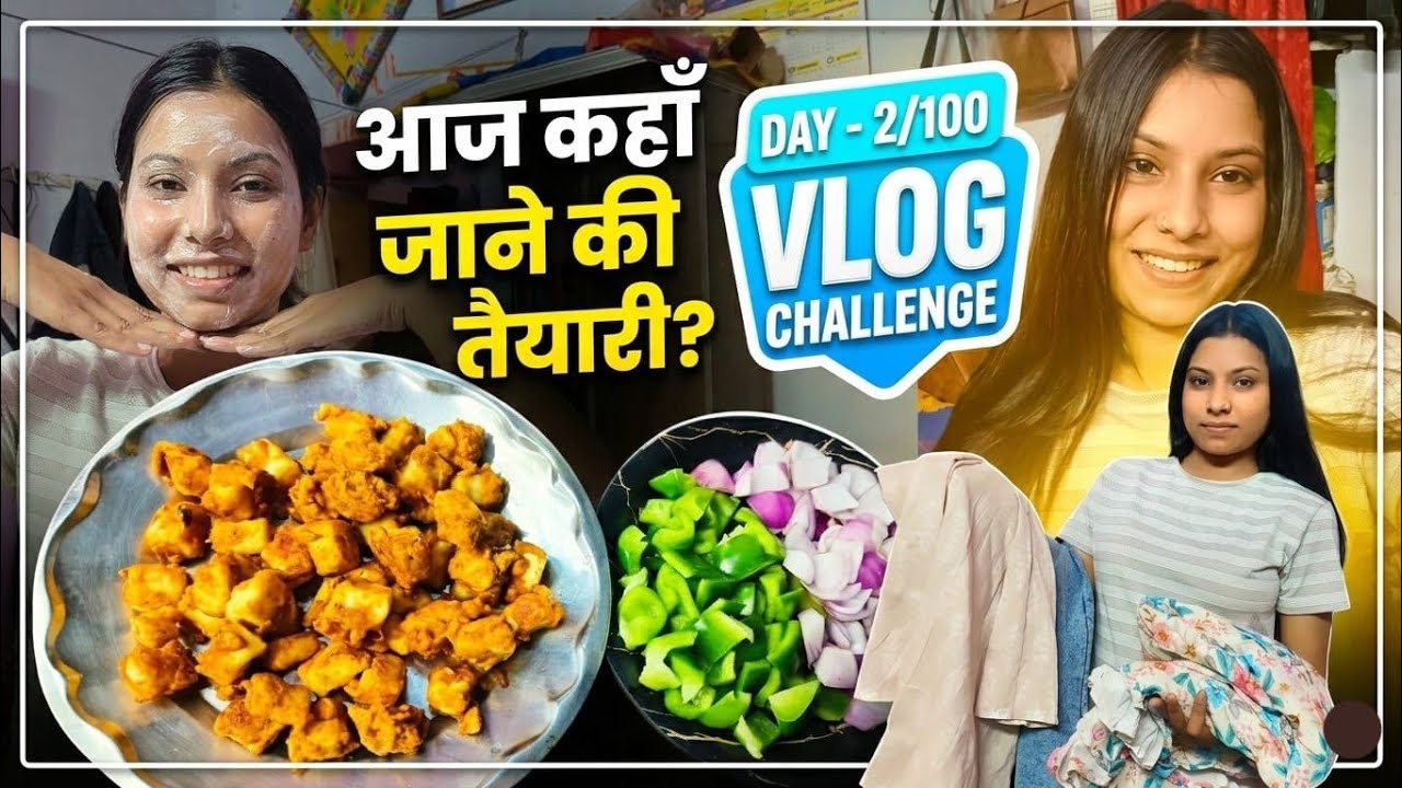Aaj kha jane ka ho rha h tayari challenge ka 2nd day #trending #vlog #vlogger #blogger 