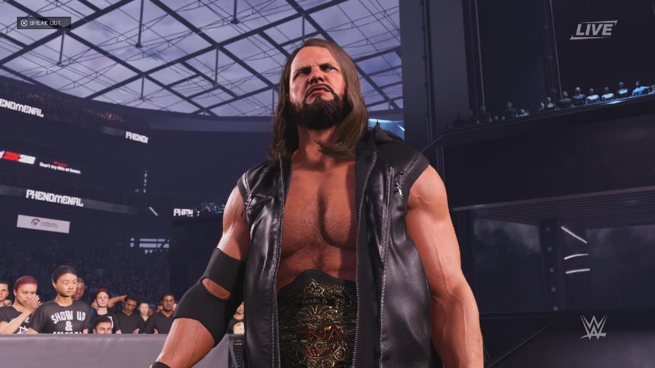 WWE 2K25 THE G.O.A.T vs The Phenomenal
