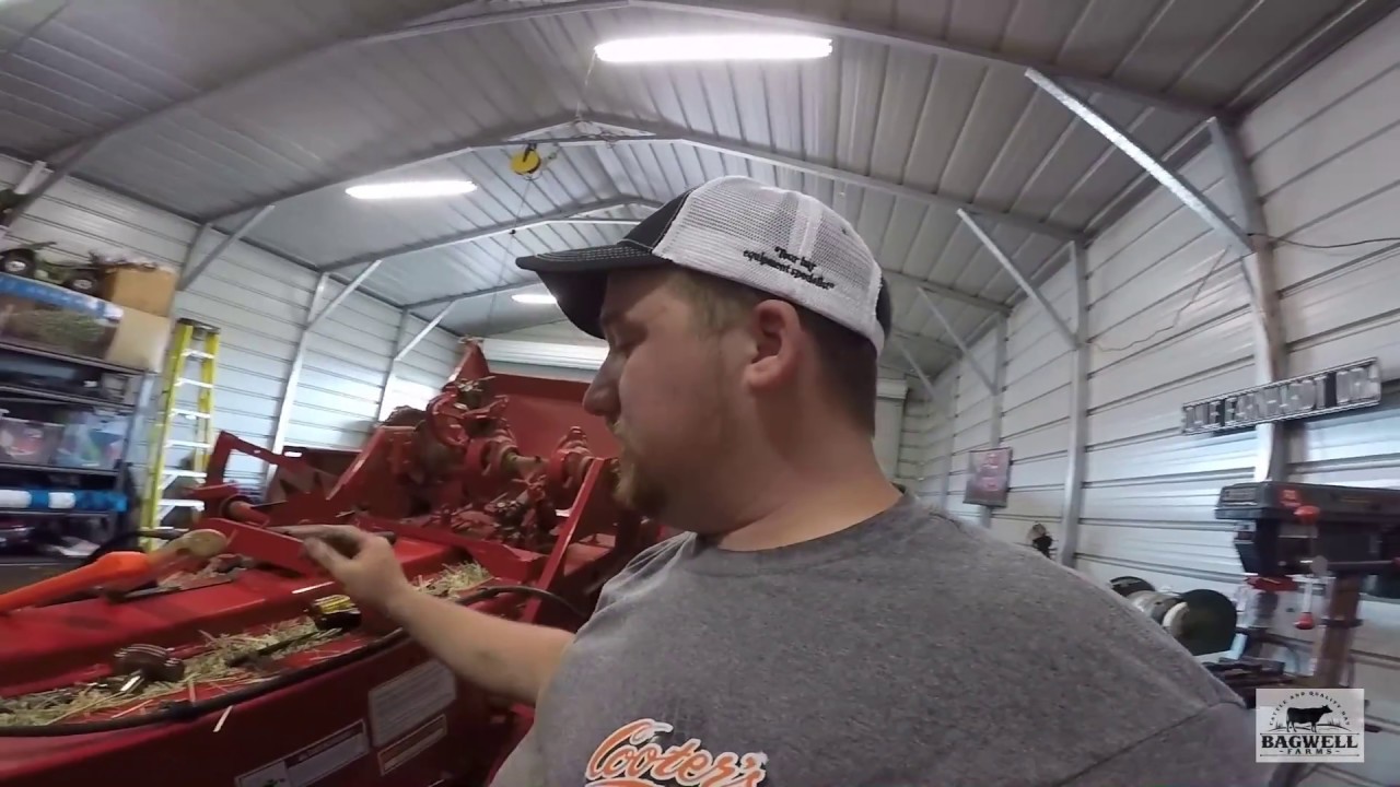 Работа на узловязателе Massey 1800