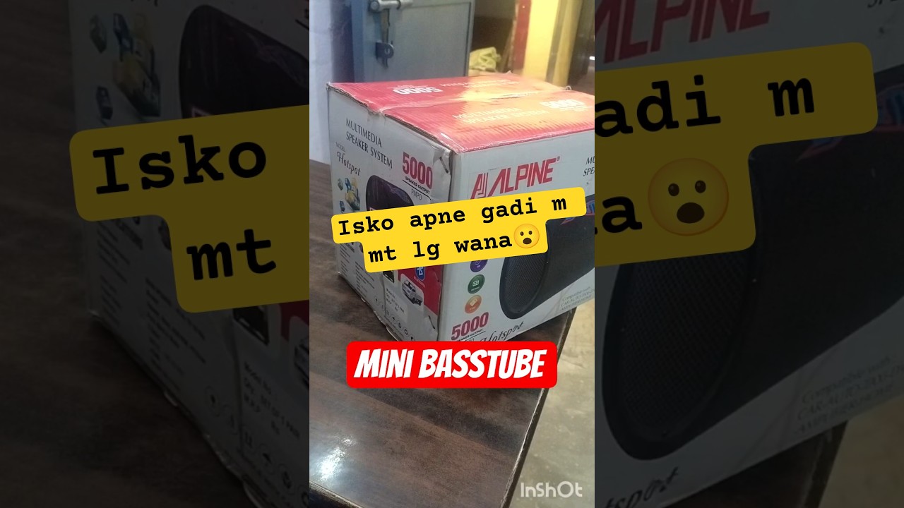 mini basstube