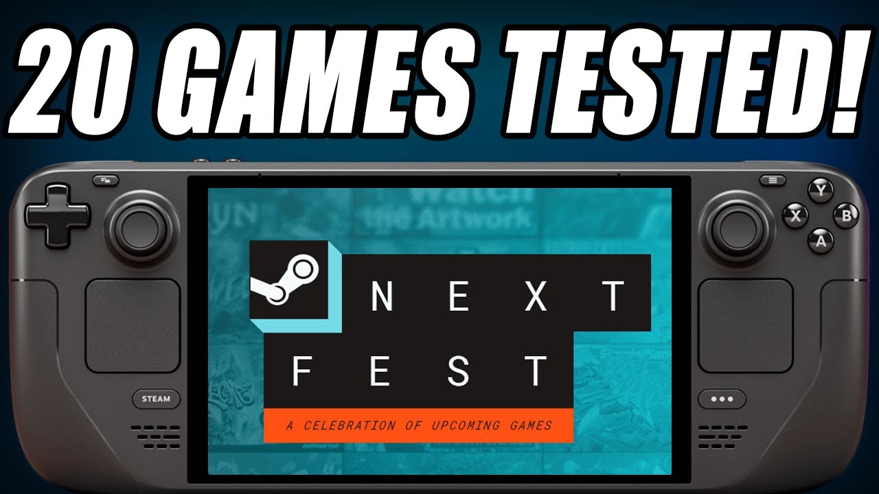 TOP 20 Steam Deck Next Fest Games To Try At Least ONCE!