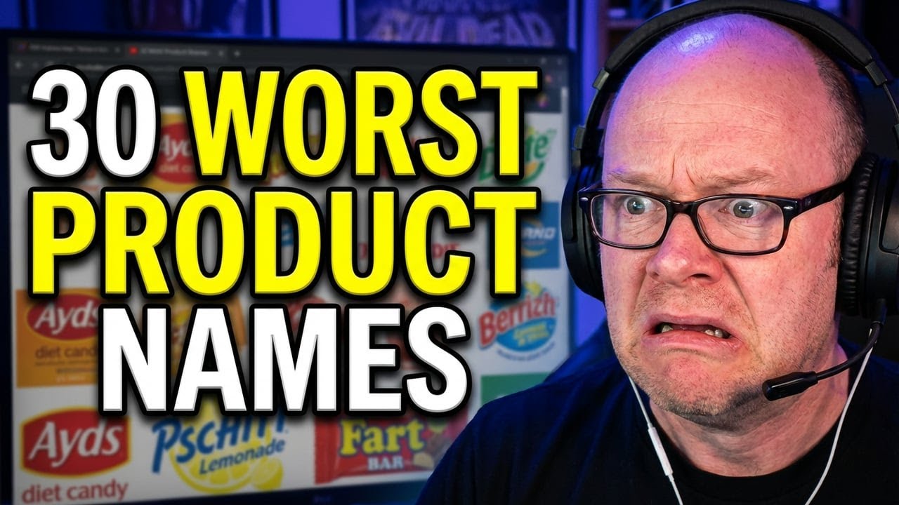 [Reaction] Top 30 Worst Product Names Ever #watchmojo #reactionvideo #funny #viral #products