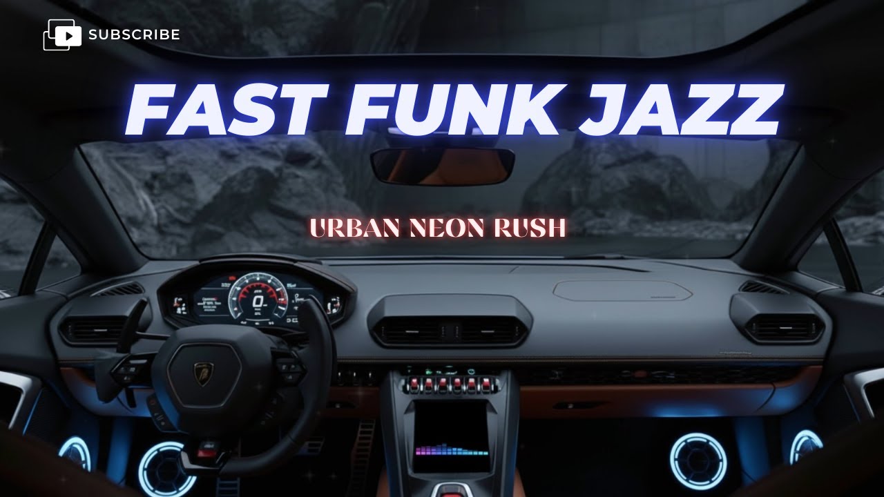 Night Drive Accelerator 🏁🌃 High-Tempo Funk Jazz