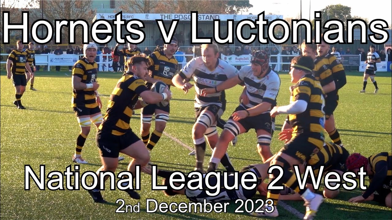 Hornets RFC v Luctonians RFC 2nd December 2023