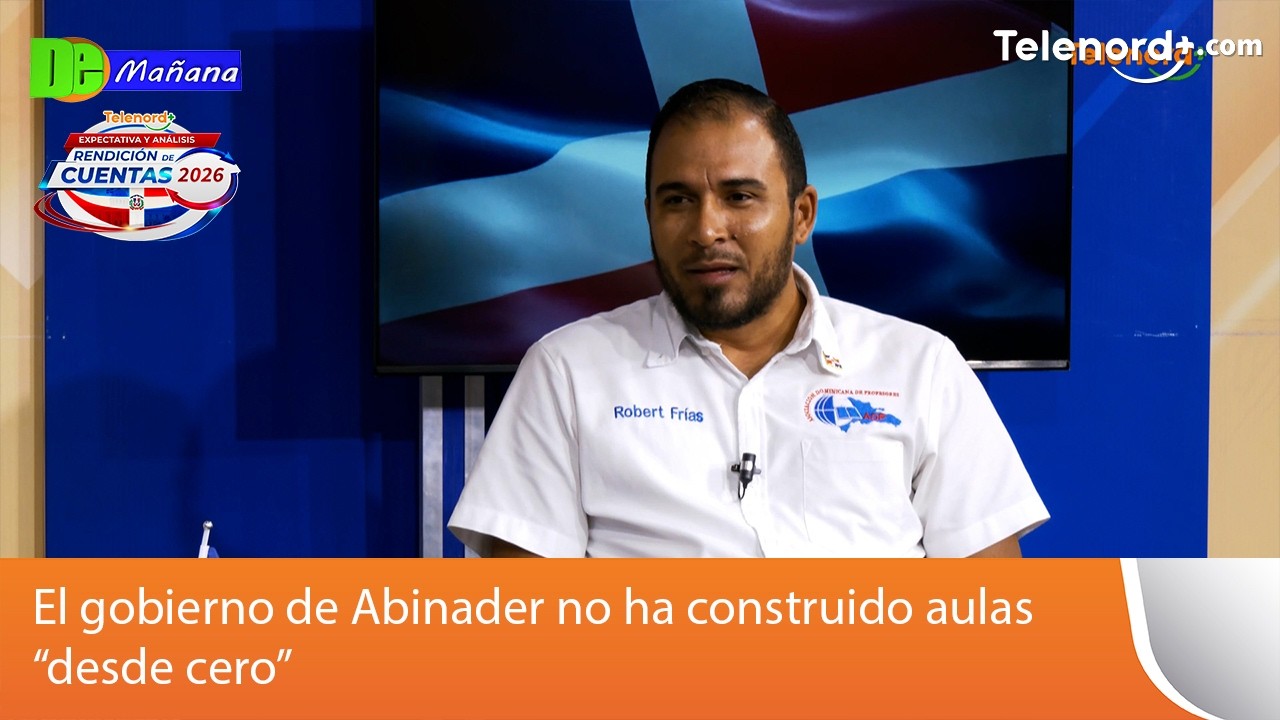 El gobierno de Abinader no ha construido aulas “desde cero”