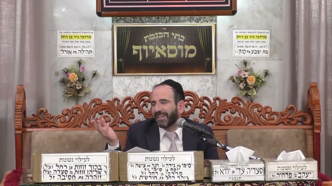 הרב אליהו פנחסי  •  כשרות המוצרים לפסח