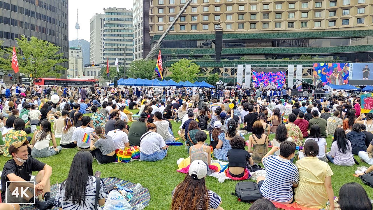 4K 23rd SEOUL Queer Culture Festival, Korean LGBTQ Pride Parade