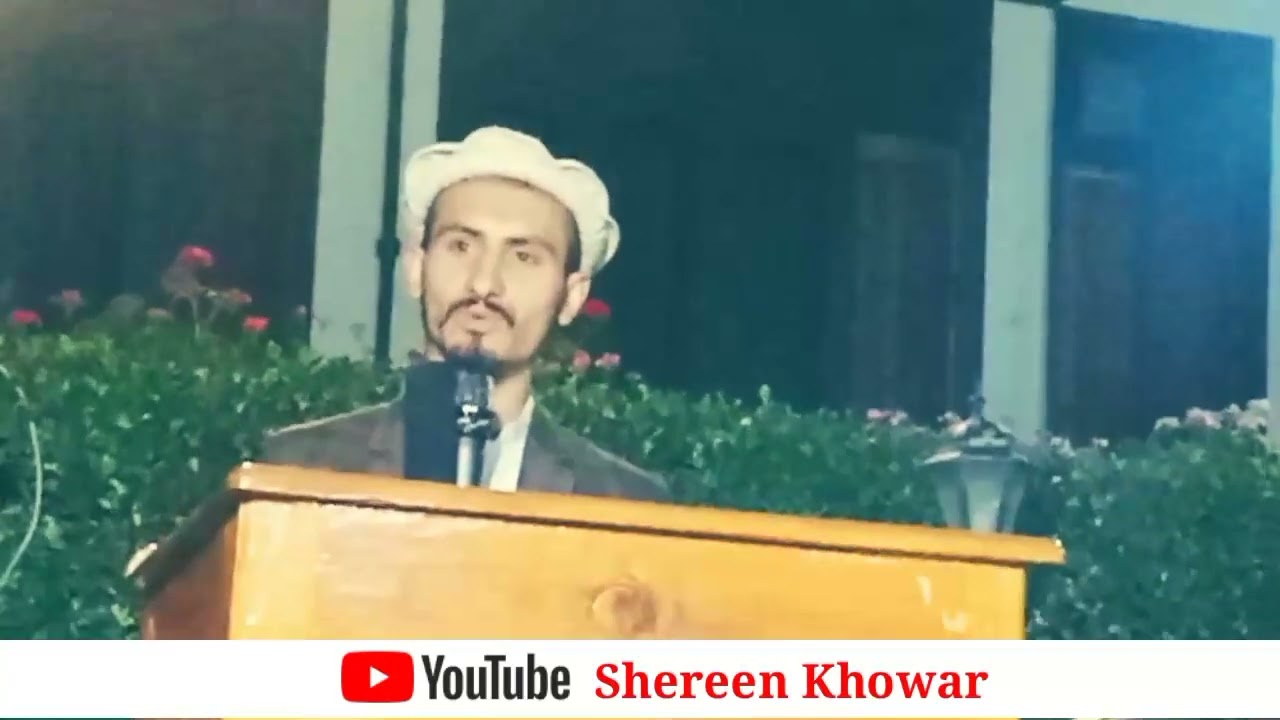 Umar Khiyal Chitrali heart touching poetry, Khowar Mushaira_ #khowarpoetry, Chitrali new song 2022