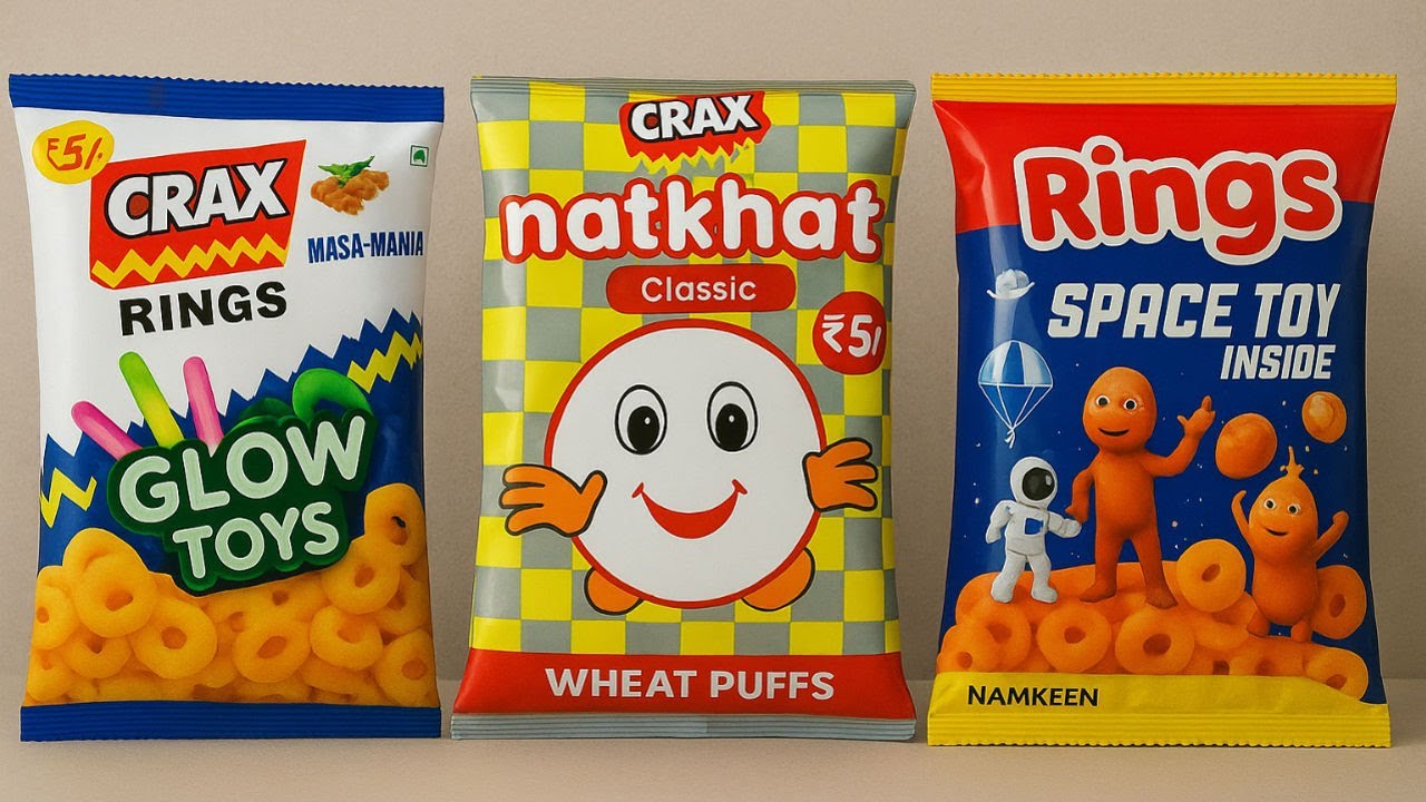Colorful Crax Snacks Collection &ndash; Fun & Crunchy Treats for Kids