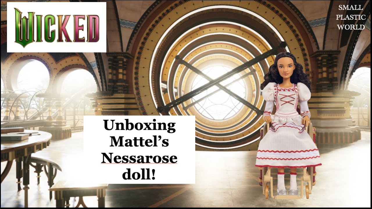 Unboxing Mattel's Nessarose doll from the Wicked movie!
