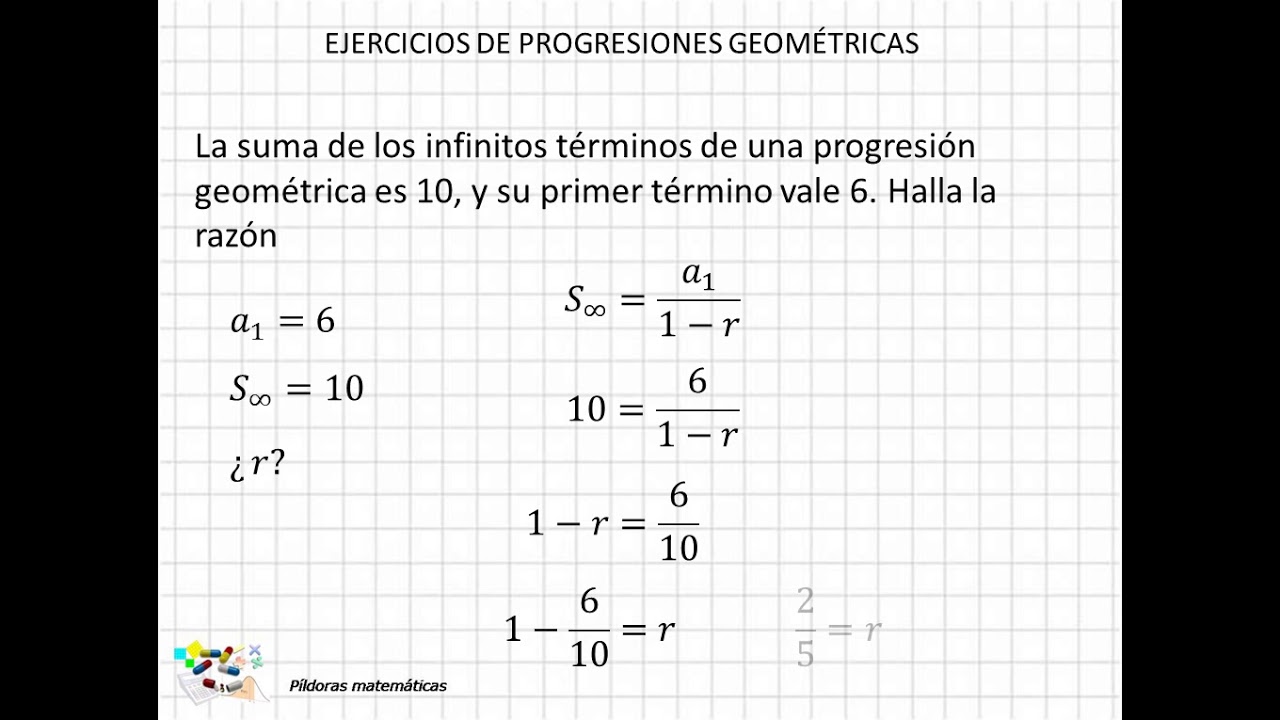 13 Progresiones geométricas   ejercicios