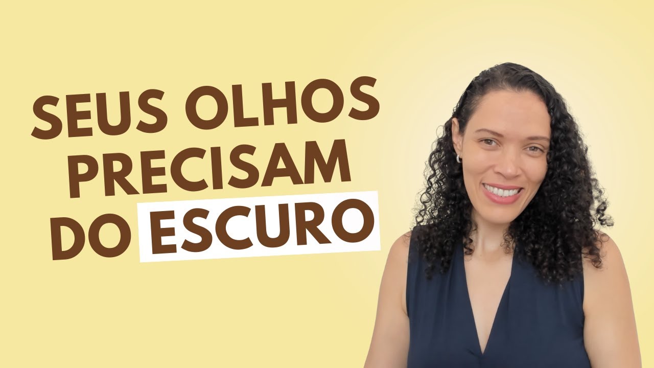 Como usar o escuro para melhorar sua visão naturalmente.