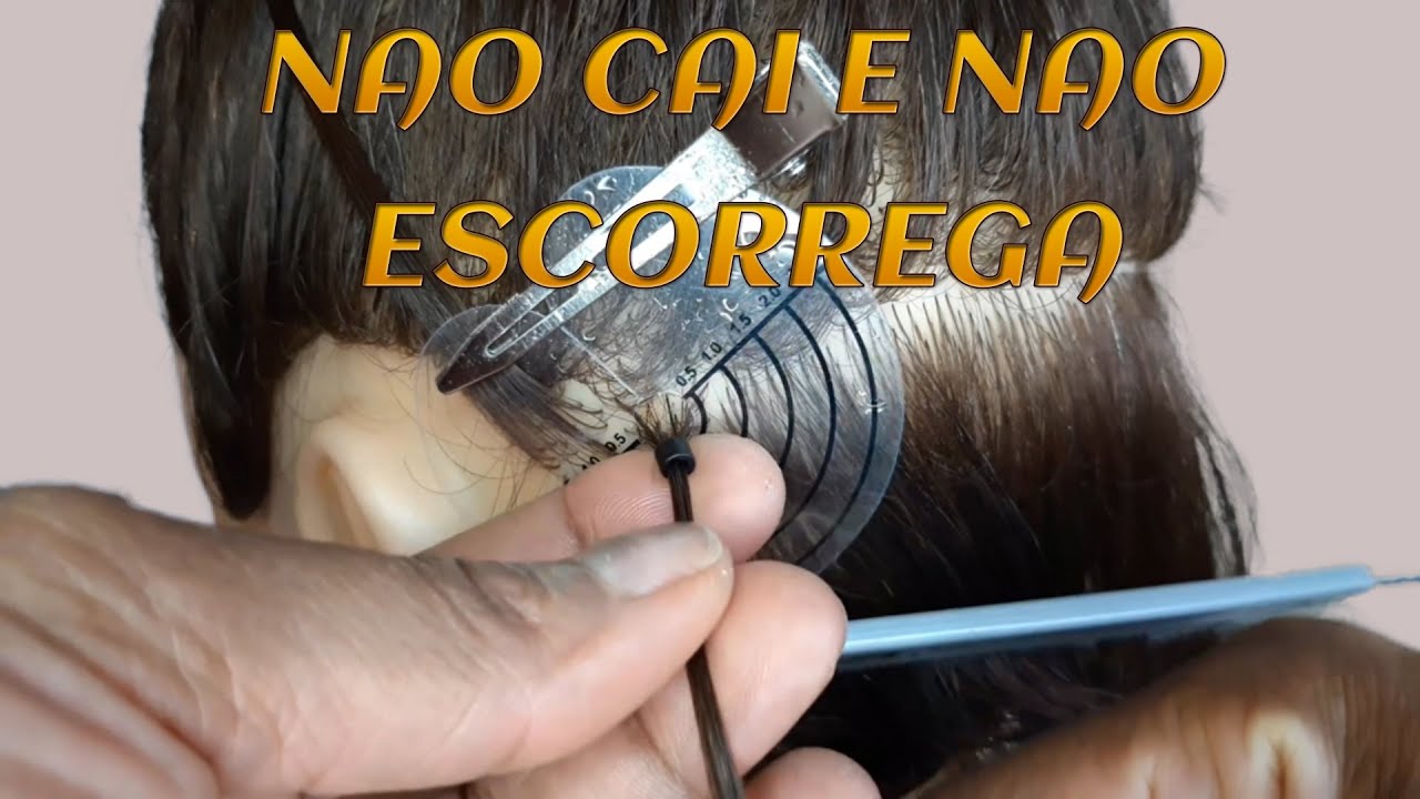 MEGA HAIR MICROLINK COMO COLOCAR DE FORMA QUE NAO CAIA OU ESCORREGE #megahair