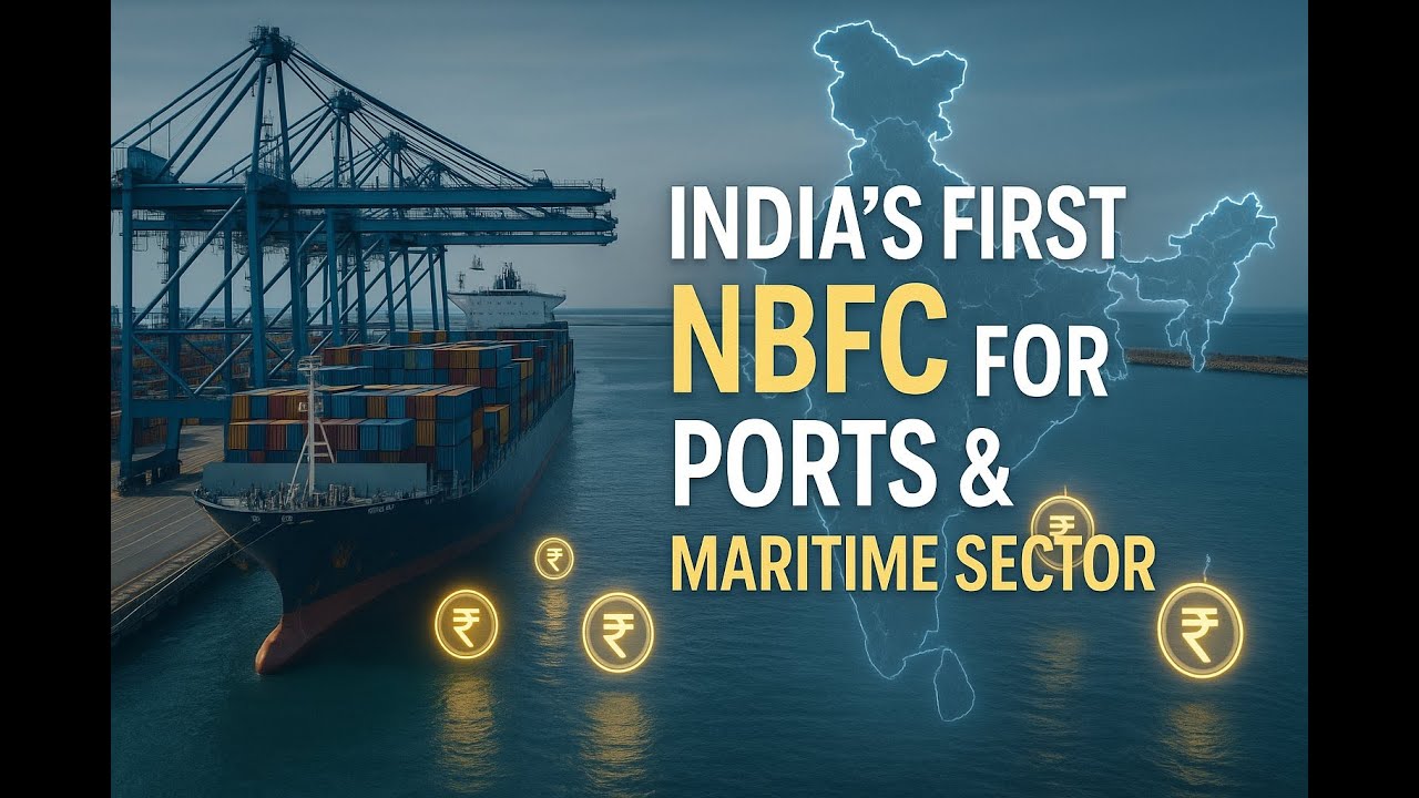Sagarmala Finance  India's Maritime NBFC