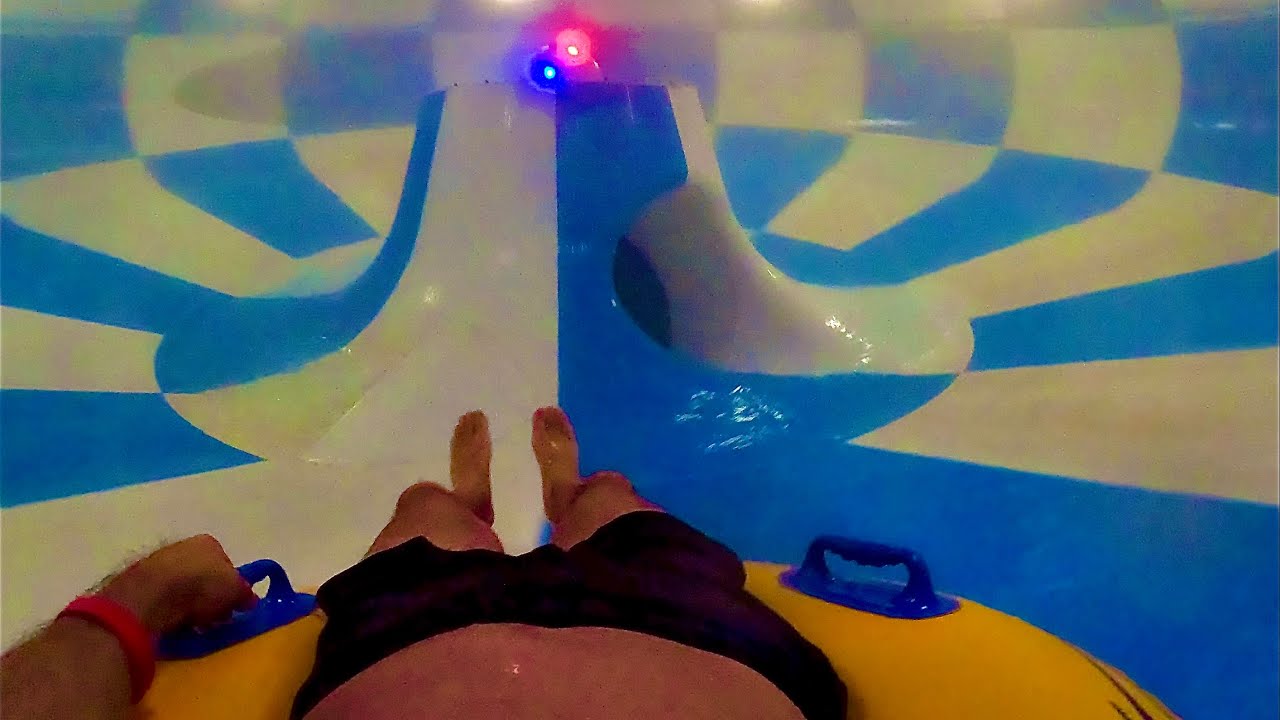UFO Water Slide at Baltic Park Molo Aquapark